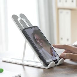 Soporte Plegable y Regulable para Portátil Flappot InnovaGoods Soporte Plegable y Regulable para Portátil Flappot InnovaGoods