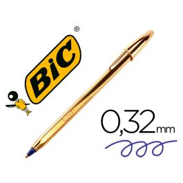 Bic Bolígrafo Cristal Shine Gold Azul Caja 20 Ud Precio: 25.7900005. SKU: S8401568