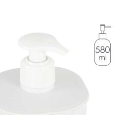 Dosificador plástico para baño 580 ml blanco Berilo 9x16.5x9 cm (36 Unidades) Dosificador plástico para baño 580 ml blanco Berilo 9x16.5x9 cm (36 Unidades)