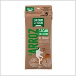 NATURGREEN Bebida Vegetal de Arroz con Choco-Calcio Mini 200ml - Ecológica, sin Lactosa Precio: 1.6900004. SKU: B1GT7LZWKV
