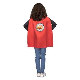 Capa súper héroe roja 3-6 años Capa súper héroe roja 3-6 años