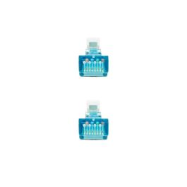 Nanocable 10.20.1700-L25-W Latiguillo Cable Red LSZH SFTP Cat.7 Blanco 25 cm