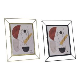 DKD Home Decor Marco Fotos 20x25 cm Moderno Metal Cristal Dorado Negro - Pack 6 Unidades, Medidas Externas 28x33x3 cm Precio: 23.3772. SKU: B12VZ5EA3Z