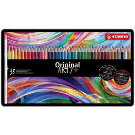 Lapices De Colores Stabilo Original Arty Estuche De Metal De 38 Precio: 65.49999951. SKU: B17DRKCMLP