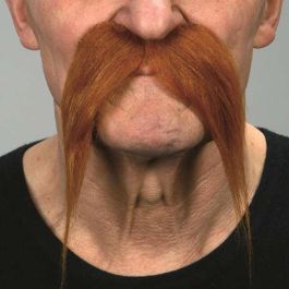 My Other Me Bigote de Disfraz para Adulto, Talla Única, Multicolor - Accesorio para Fiestas Temáticas y Carnaval