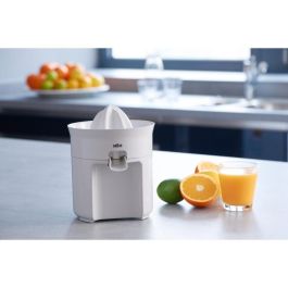 Braun Exprimidor 60 W 1,75 L Blanco, Antigoteo, Botón On/Off Automático, Fácil de Limpiar Braun Exprimidor 60 W 1,75 L Blanco, Antigoteo, Botón On/Off Automático, Fácil de Limpiar