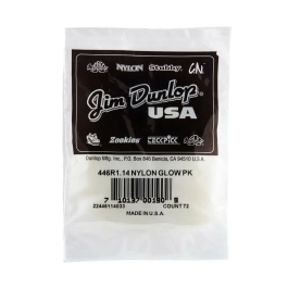 Dunlop Pack 72 Púas Nylon Glow Standard - 1,14 Mm