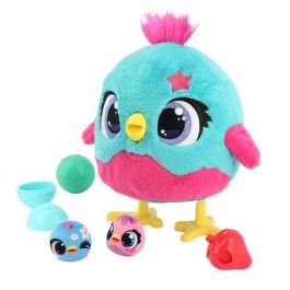 Diset Funtasy Family Chick-A-Boo Peluche Interactivo Mamá Gallina Incuba Huevos, Pollitos, Sonidos. Incluye 2 Huevos y 2 Pollitos. Edad 3+