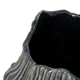 Jarrón Azul Cerámica Decoración 26 X 26 X 31,50 cm