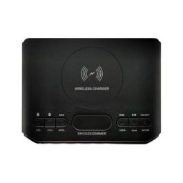 Despertador Sunstech FRD50BTWC/ Radio FM/ Base de carga Inalámbrica