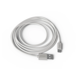 Groovy Cable USB-A a Tipo C 2m Blanco para Carga y Sincronización Precio: 5.89999993. SKU: B1CDJ3AQ6Y