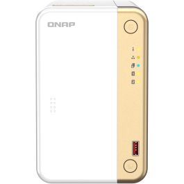 QNAP TS-262-4G NAS 2-Bay Intel Celeron Quad Core 4 GHz para Servidor o Almacenamiento en Red