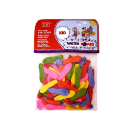 Blanca Globos de Agua 100% Látex Biodegradable Bolsa 100 Unidades Colores Surtidos Precio: 1.49999949. SKU: B1FJFG8DX3