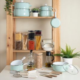 Quid Cazuela Ovalada Gres Horno Cocco 19x10,5x5 cm (12 Unidades)