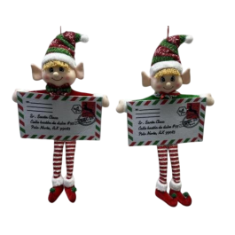 DKD Home Decor Decoración Colgante Navidad Tradicional Multicolor 9 x 55 x 30 cm (6 Unidades) Precio: 39.49999988. SKU: B19D876W32