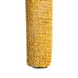 Silla Jaspeado Mostaza Tejido Salón 52,50 X 59 X 79 cm