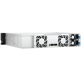 QNAP TL-R1200PES-RP JBOD 12 bahías SATA de 2.5"/3.5" para rack 2U, Carcasa de expansión PCIe, Hot-swap