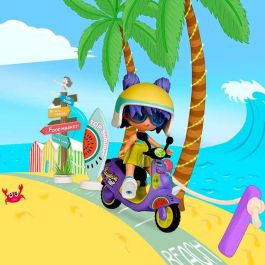Figura pinypon top con moto. incluyen unas gafas y un casco. Figura pinypon top con moto. incluyen unas gafas y un casco.