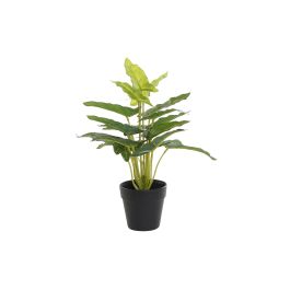 DKD Home Decor Planta Decorativa Artificial de Cala Verde y Negra de 25x25x30 cm en PVC y PP