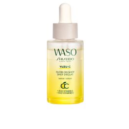 Shiseido YUZU-C glow-on shot serum 28 ml, Sérum Facial Hidratante con Yuzu y Vitamina C, Piel Radiante e Hidratada