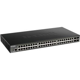 D-Link DGS-1250-52X Switch Gestionado 52 Puertos (48x Gigabit RJ-45, 4x 10G SFP+) L2/L3 Lite para PYMES