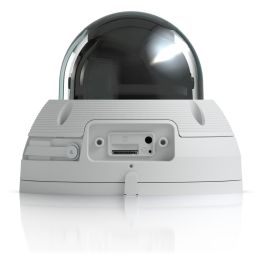 Ubiquiti Cámara Domo 4K (3840x2160) 8MP PoE Resistente al Vandalismo IP66 IK10 con IA, Visión Nocturna IR Larga Distancia