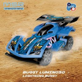 Tachan T01012 Buggy Car Azul 1:18 Radio Control con Luces 27 MHz +14 años