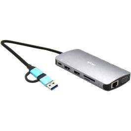 Hub USB i-Tec CANANOTDOCKPD Plateado Precio: 109.50000028. SKU: S55164095