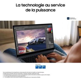 Samsung SAM1708126444029 Portátil Galaxy Book4 i7U, Intel Core 7, 16 GB RAM, 512 GB SSD, Pantalla FHD 15.6", Gris