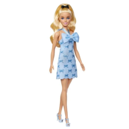 Barbie HYT93 Muñeca Fashionista Vestido Lazo Azul Precio: 14.49999991. SKU: B1DZPW5Z9S