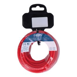 Edm Carrete Cable Cordón Tubular H03VV-F 2 x 0,75 mm² Rojo, 5 m
