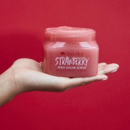 Tree Hut Exfoliante Corporal de Azúcar Fresa con BHA y Manteca de Karité. Piel Radiante, Suave, Hidratada. Vegano 510 g