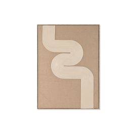 DKD Home Decor Cuadro Natural Beige 4.5 x 143 x 103 cm Precio: 140.49999942. SKU: B14NKPEDNN