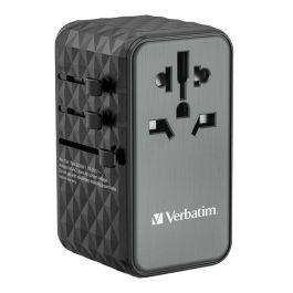 Verbatim Uta-06 Adaptador Universal De Viaje Con 2 Puerto Usb-C - 2 Puerto Usb-A Verbatim Uta-06 Adaptador Universal De Viaje Con 2 Puerto Usb-C - 2 Puerto Usb-A