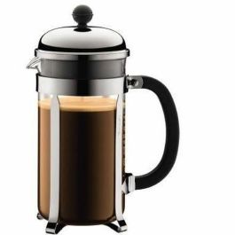 Bodum BOD0727015100043 Cafetera de pistón Chambord, 8 tazas, 1.0 L, acero inoxidable Precio: 46.49999992. SKU: B1763B4LEY