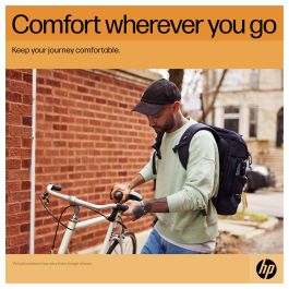 HP Mochila para portátil de 25 litros, 15.6 pulgadas, Gris Hierro