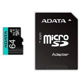 Adata AUSDX64GUI3V30SA2 Tarjeta Memoria Micro SDXC UHS-I U3 64GB con Adaptador