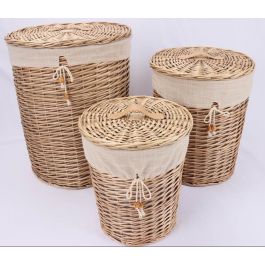 Cesta Ropa Basicos DKD Home Decor Beige Natural 45 x 55 x 45 cm Set de 3 Precio: 89.04390026619998. SKU: B156S8FMN7