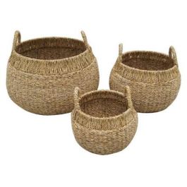 Cesta Balines DKD Home Decor Natural 45 x 28 x 45 cm Set de 3 Precio: 77.0649005324. SKU: B15TQEWZV9