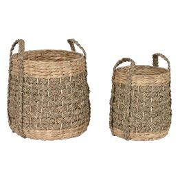 Cesta Tropical DKD Home Decor Natural 35 x 45 x 35 cm Set de 2 Precio: 65.9449995402. SKU: B14426FWNG