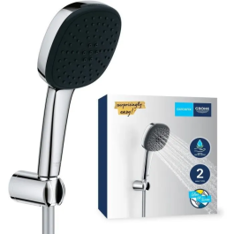 Grohe GRO4005176681202 Set de Ducha Vitalio Comfort 110 con Rociador 2 Chorros, Soporte y Flexo - Fácil Selección, Ahorro de Agua Precio: 60.5. SKU: B14XVJBXW4