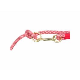 Ramal ajustable para perro Trixie Soft Rope Rojo Crema S S/XL