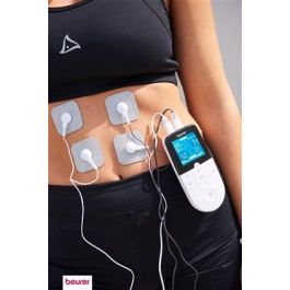 Beurer Electroestimulador TENS/EMS 4 Electrodos - Alivio del Dolor, Fortalecimiento Muscular y Masaje Relajante - Ref: 1 Beurer Electroestimulador TENS/EMS 4 Electrodos - Alivio del Dolor, Fortalecimiento Muscular y Masaje Relajante - Ref: 1