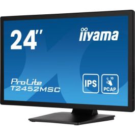 IIYAMA T2452MSC-B1AG Monitor Táctil 23.8" Full HD IPS LED, 1920x1080, 5ms, 60Hz, con HDMI, DisplayPort y USB