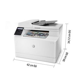 HP M183fw Color LaserJet Pro MFP Impresora Láser Multifunción: Impresión, Escáner, Copia, Fax. WiFi y HP Smart App HP M183fw Color LaserJet Pro MFP Impresora Láser Multifunción: Impresión, Escáner, Copia, Fax. WiFi y HP Smart App