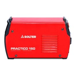Solter Práctico 150 - Equipo soldador inverter 7000W con accesorios, maletín de aluminio, tecnología nanocrystalline, arc-force y hot-start, válido para generador