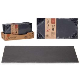 Pizarra para Aperitivos Rectangular 15x30 cm Kinvara - Negro (24 Unidades) Precio: 42.69000032. SKU: B122BYMCLC