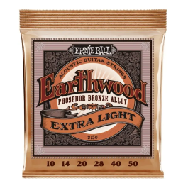 Ernieball Juego Acústica Earthwood 92/8 Phosphor Bronze Light 11-52