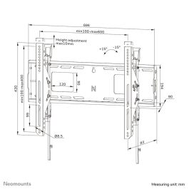 Soporte TV Neomounts WL35-750BL16 42" 86"