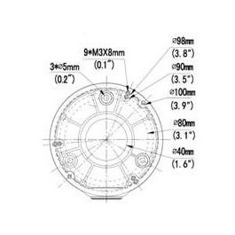ALLNET Junctionbox/Montagebox for ALL-CAM2488-LVEN